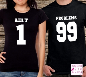 koszulki niespodziewajka czarne 99 problems